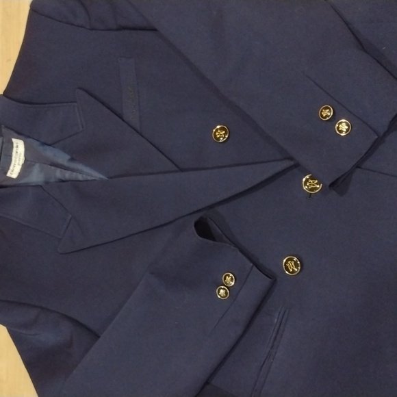 Vintage Pierre Cardin Paris navy wool double breasted blazer - Picture 12 of 12